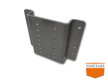 Neuswiel adapterplaat geremde trailer