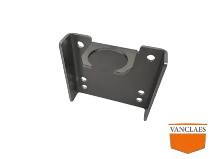 Neuswiel adapterplaat ongeremde trailer 48 mm