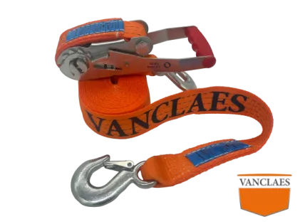 Vanclaes Ratchet straps 50mm with hook