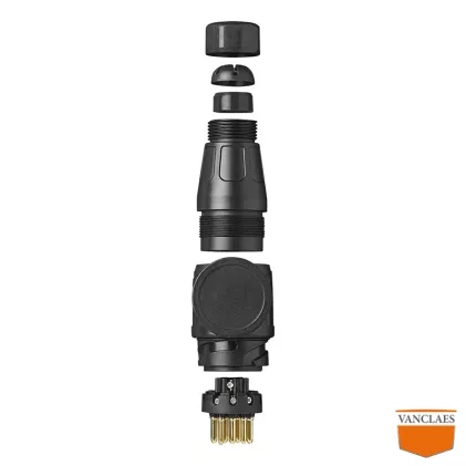 Stecker 13-poliger PVC-Typ Jaeger