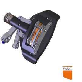 Montagegroep schijfrem compleet rechts WS284 1800 kg