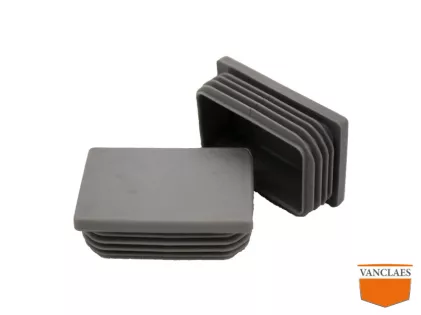 PE tube stopper gray 60 x 40 mm