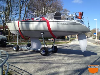 Zeilboot Haventrailer 6,4 TON