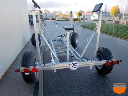 Zeilboot Haventrailer met oplooprem 4,5 TON