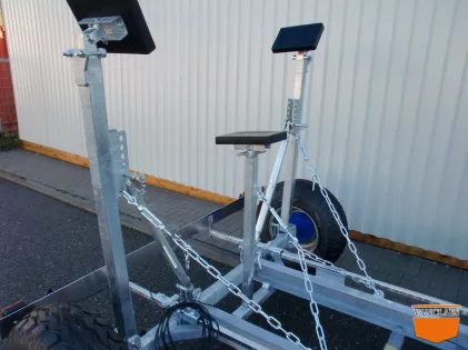 Zeilboot Haventrailer met oplooprem 4,5 TON