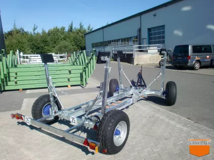 Zeilboot Haventrailer met oplooprem 4,5 TON