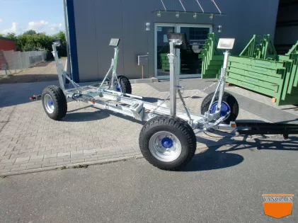 Zeilboot Haventrailer met oplooprem 4,5 TON