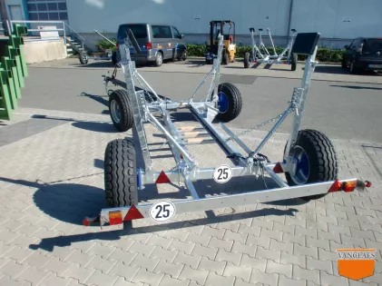 Zeilboot Haventrailer met oplooprem 4,5 TON