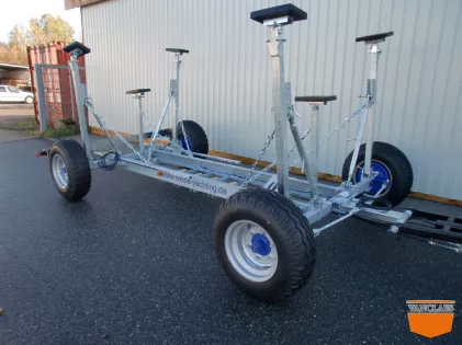 Zeilboot Haventrailer met oplooprem 4,5 TON