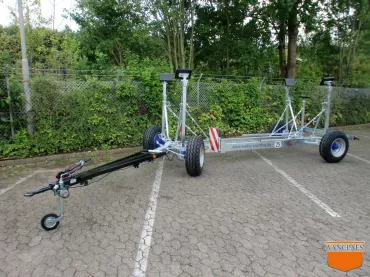 Zeilboot Haventrailer met oplooprem 6 TON