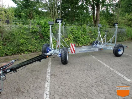 Zeilboot Haventrailer met oplooprem 6 TON