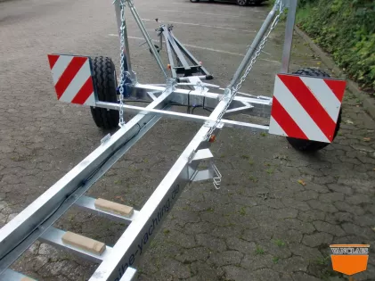 Zeilboot Haventrailer met oplooprem 6 TON