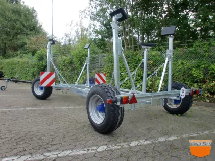 Zeilboot Haventrailer met oplooprem 6 TON