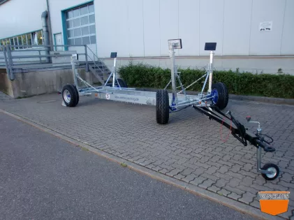 Zeilboot Haventrailer met oplooprem 8 TON