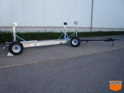 Zeilboot Haventrailer met oplooprem 8 TON