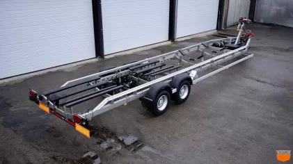 Configurator Middenas aanhangwagen luchtgeremde boottrailer