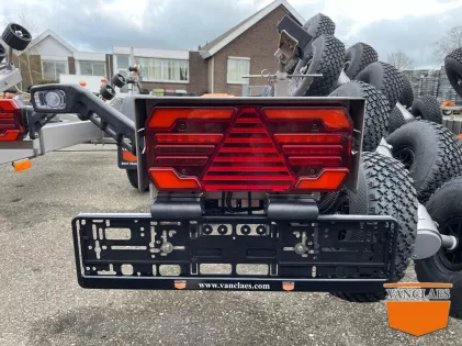 Set beschermkappen verlichting rechthoek