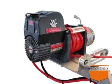 Electrische lier inclusief accubak en accu, 5500kg