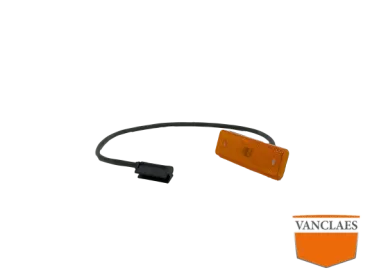 LED Zijverlichting met reflector oranje