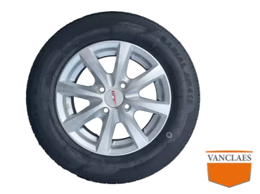 Compleet wiel 155/80R13 84N 4 gats aluminium