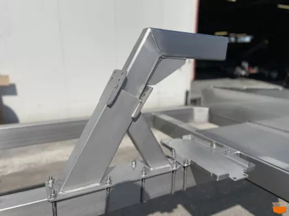 Oplegger lierpaal instelbaar 600 - 800