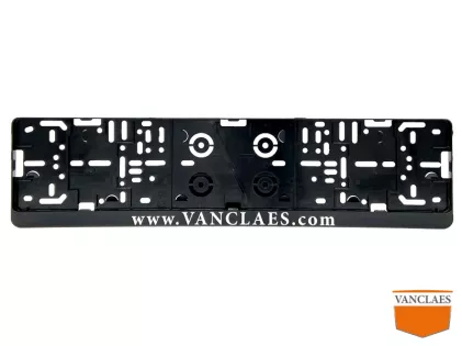 Kennzeichenhalter Kunststoff länglich bedruckt