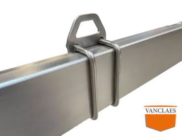 Extra RVS Sjoroog voor 120x40 mm frame