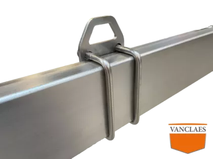 Extra RVS Sjoroog voor 120x40 mm frame