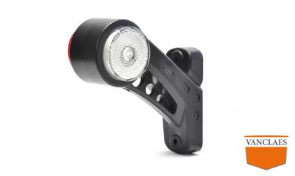 Seitenmarkierungsleuchte weiß mit Reflektor (R.)