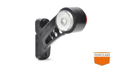 Zijmarkeringslicht wit met reflector (L.)